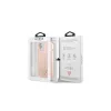 Guess Silicone Triangle kemény tok iPhone 13 mini 5,4" készülékhez, rózsaszín