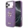 Guess rögzített Glitter Big 4G tok iPhone 17 Pro Max készülékhez lila