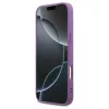 Guess rögzített Glitter Big 4G tok iPhone 17 Pro Max készülékhez lila