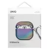 UNIQ Iridescia tok AirPods 4 készülékhez Hang Case éjféli kvarc