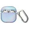 AirPods 4 készülékhez UNIQ Iridescia Hang Case tok, kék