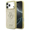 Guess Fixed Glitter Big 4G tok iPhone 17 Pro Max készülékhez arany