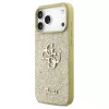 Guess Fixed Glitter Big 4G tok iPhone 17 Pro Max készülékhez arany