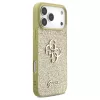 Guess Fixed Glitter Big 4G tok iPhone 17 Pro Max készülékhez arany