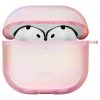 Tok UNIQ Iridescia AirPods 4 készülékhez Hang Case rózsaszín prism