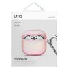 Tok UNIQ Iridescia AirPods 4 készülékhez Hang Case rózsaszín prism