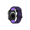 Beline Apple Watch készülékhez New SportSilicone szíj 38/40/41mm fekete/lila doboz