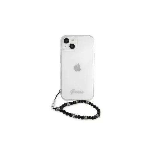 A helyes magyar fordítás a következő:Guess GUHCP13SKPSBK iPhone 13 mini 5,4” készülékhez Transparent kemény tok fekete
