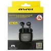AWEI Bluetooth 5.3 T26 Pro TWS fülhallgató + dokkoló állomás fekete
