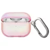 UNIQ Iridescia AirPods Pro 2 készülékhez Hang Case tok – prism – rózsaszín