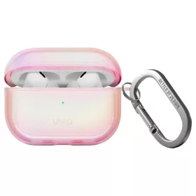   UNIQ Iridescia AirPods Pro 2 készülékhez Hang Case tok – prism – rózsaszín