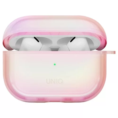 UNIQ Iridescia AirPods Pro 2 készülékhez Hang Case tok – prism – rózsaszín