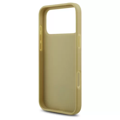 Guess Rhinestone Triangle Logo iPhone 17 Pro Max készülékhez tok arany