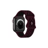 Beline Apple Watch készülékhez New SportSilicone szíj 42/44/45/49mm bordó‑fekete, borvörös‑fekete Box