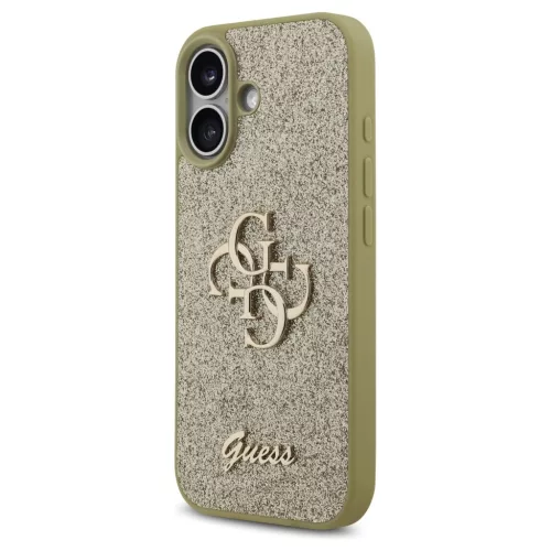 Guess Fixed Glitter Big 4G tok iPhone 17 készülékhez arany