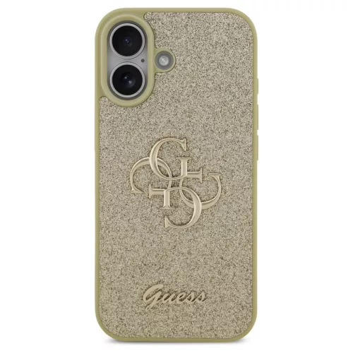 Guess Fixed Glitter Big 4G tok iPhone 17 készülékhez arany