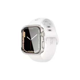   Spigen Ultra Hybrid Apple Watch 7/8/9 41 mm készülékhez tok kristálytiszta ACS04613