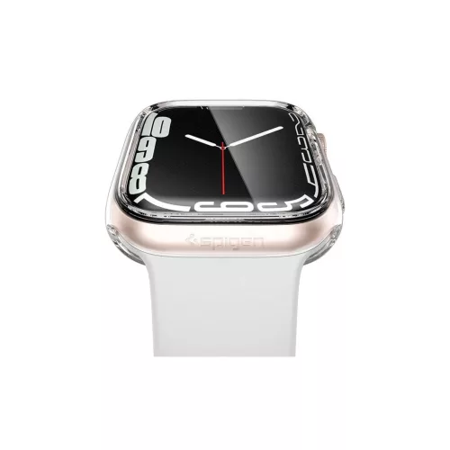 Spigen Ultra Hybrid Apple Watch 7/8/9 41 mm készülékhez tok kristálytiszta ACS04613