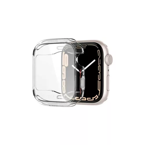 Spigen Ultra Hybrid Apple Watch 7/8/9 41 mm készülékhez tok kristálytiszta ACS04613