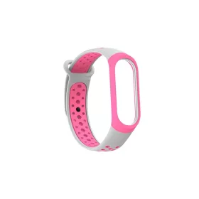   Beline Mi Band 3/4 design szíj Mi Band 3/4 készülékhez rózsaszín-szürke
