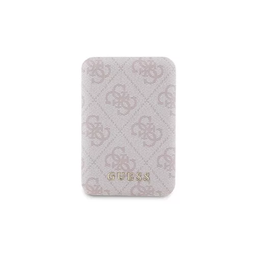 Guess GUBPM5P15L4GEMGP szett iPhone 15 Pro 6,1" készülékhez keménytok és 5000 mAh MagSafe powerbank 4G rózsaszín