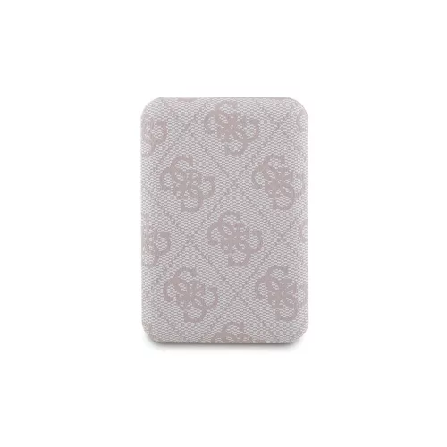 Guess GUBPM5P15L4GEMGP szett iPhone 15 Pro 6,1" készülékhez keménytok és 5000 mAh MagSafe powerbank 4G rózsaszín
