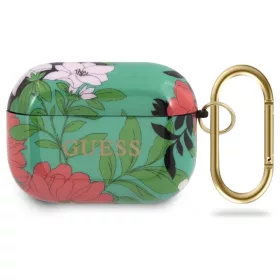   Guess GUACAPTPUBKFL01 AirPods Pro készülékhez tok N.1 Flower Collection zöld