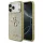 Guess Fixed Glitter Big 4G Metal Frame tok iPhone 17 Pro Max készülékhez arany