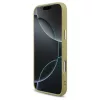 Guess Fixed Glitter Big 4G Metal Frame tok iPhone 17 Pro Max készülékhez arany