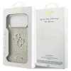 Guess Fixed Glitter Big 4G Metal Frame tok iPhone 17 Pro Max készülékhez arany