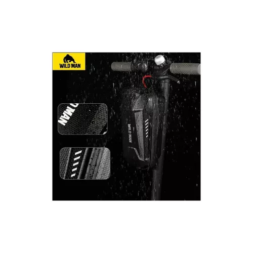 WILDMAN Scooter tok/tartó ES8XMax készülékhez váztáska fekete