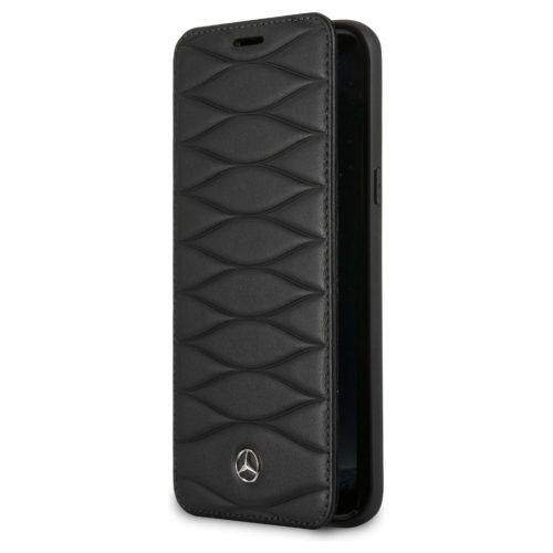 Mercedes MEFLBKS8LWHCLBK könyvtok Samsung Galaxy S8 Plus G955 készülékhez fekete