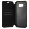 Mercedes MEFLBKS8LWHCLBK könyvtok Samsung Galaxy S8 Plus G955 készülékhez fekete