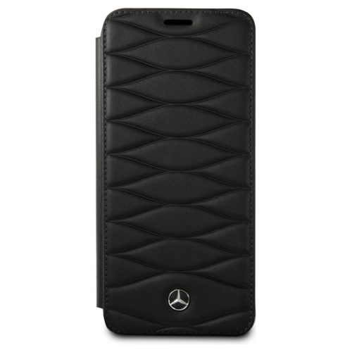 Mercedes MEFLBKS8LWHCLBK könyvtok Samsung Galaxy S8 Plus G955 készülékhez fekete