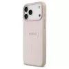 Guess Saffiano Classic Logo MagSafe tok iPhone 17 Pro Max készülékhez rózsaszín