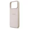 Guess Saffiano Classic Logo MagSafe tok iPhone 17 Pro Max készülékhez rózsaszín