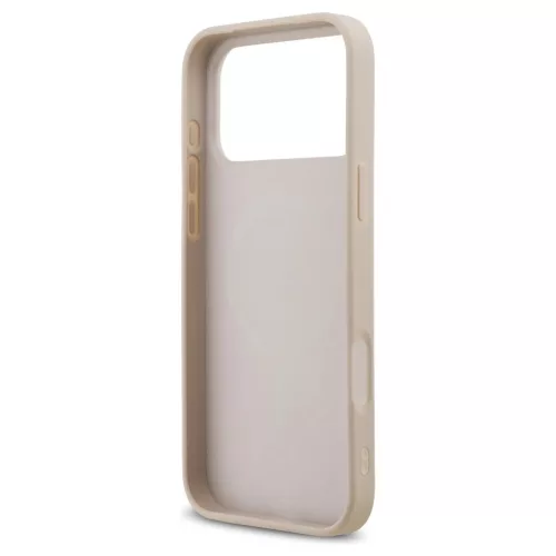 Guess Saffiano Classic Logo MagSafe tok iPhone 17 Pro Max készülékhez rózsaszín