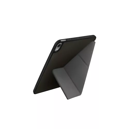 UNIQ Transforma Rigor tok iPad Air 10,9 (2020) készülékhez antimikrobiális szénszürke