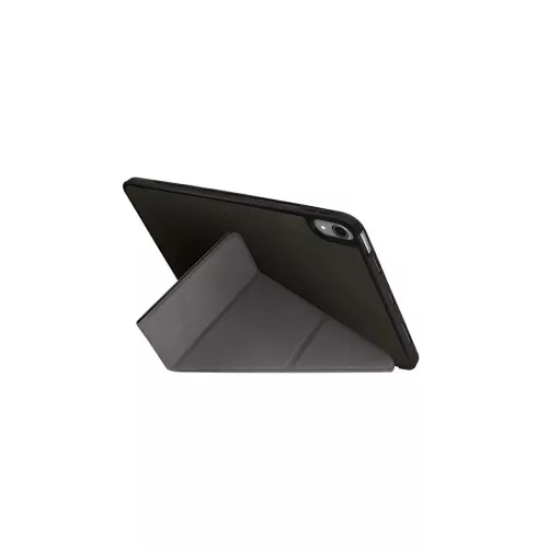 UNIQ Transforma Rigor tok iPad Air 10,9 (2020) készülékhez antimikrobiális szénszürke