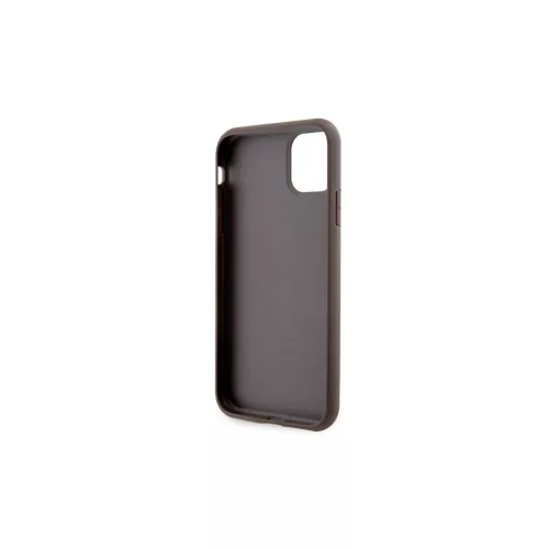 Guess GUHCN61P4SNW iPhone 11 / Xr készülékhez hárdtok 4G Stripe barna