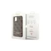 Guess GUHCN61P4SNW iPhone 11 / Xr készülékhez hárdtok 4G Stripe barna