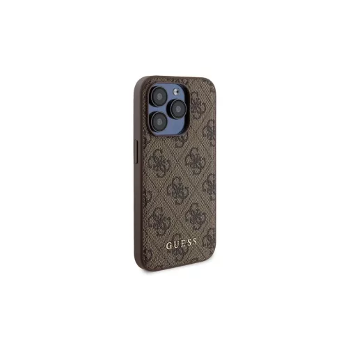 Guess Set GUBPM5P15X4GEMGW iPhone 15 Pro Max 6,7" készülékhez keménytok és 5000 mAh MagSafe powerbank barna