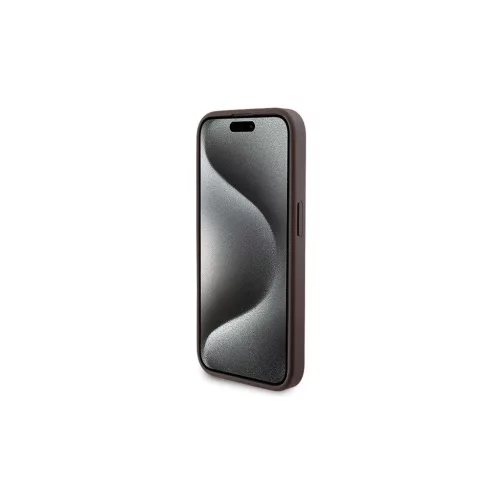 Guess Set GUBPM5P15X4GEMGW iPhone 15 Pro Max 6,7" készülékhez keménytok és 5000 mAh MagSafe powerbank barna