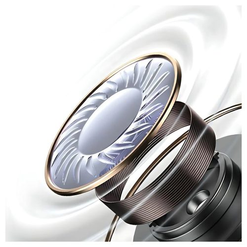 USAMS Bluetooth 5.3 vezeték nélküli fejhallgató TWSX-Don Series Dual mic ENC fehér/fehér BHUXD02