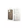 Guess GUHMP14MHTCMK iPhone 14 Plus / 15 Plus 6.7" készülékhez kemény tok Gold Outline Translucent Mag fekete