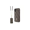 Guess GUHCN61P4TDSCPW iPhone 11 / Xr készülékhez 6.1" kemény tok Crossbody 4G Metal Logo barna