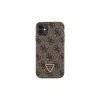 Guess GUHCN61P4TDSCPW iPhone 11 / Xr készülékhez 6.1" kemény tok Crossbody 4G Metal Logo barna