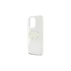 Guess iPhone 16 Pro 6.3" keménytok készülékhez IML Heart átlátszó