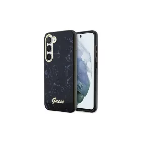   Guess GUHCS23MPCUMAK S916 keménytok Samsung Galaxy S23+ készülékhez Marble fekete