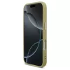 Guess Fixed Glitter Big 4G Metal Frame tok iPhone 17 Pro készülékhez arany